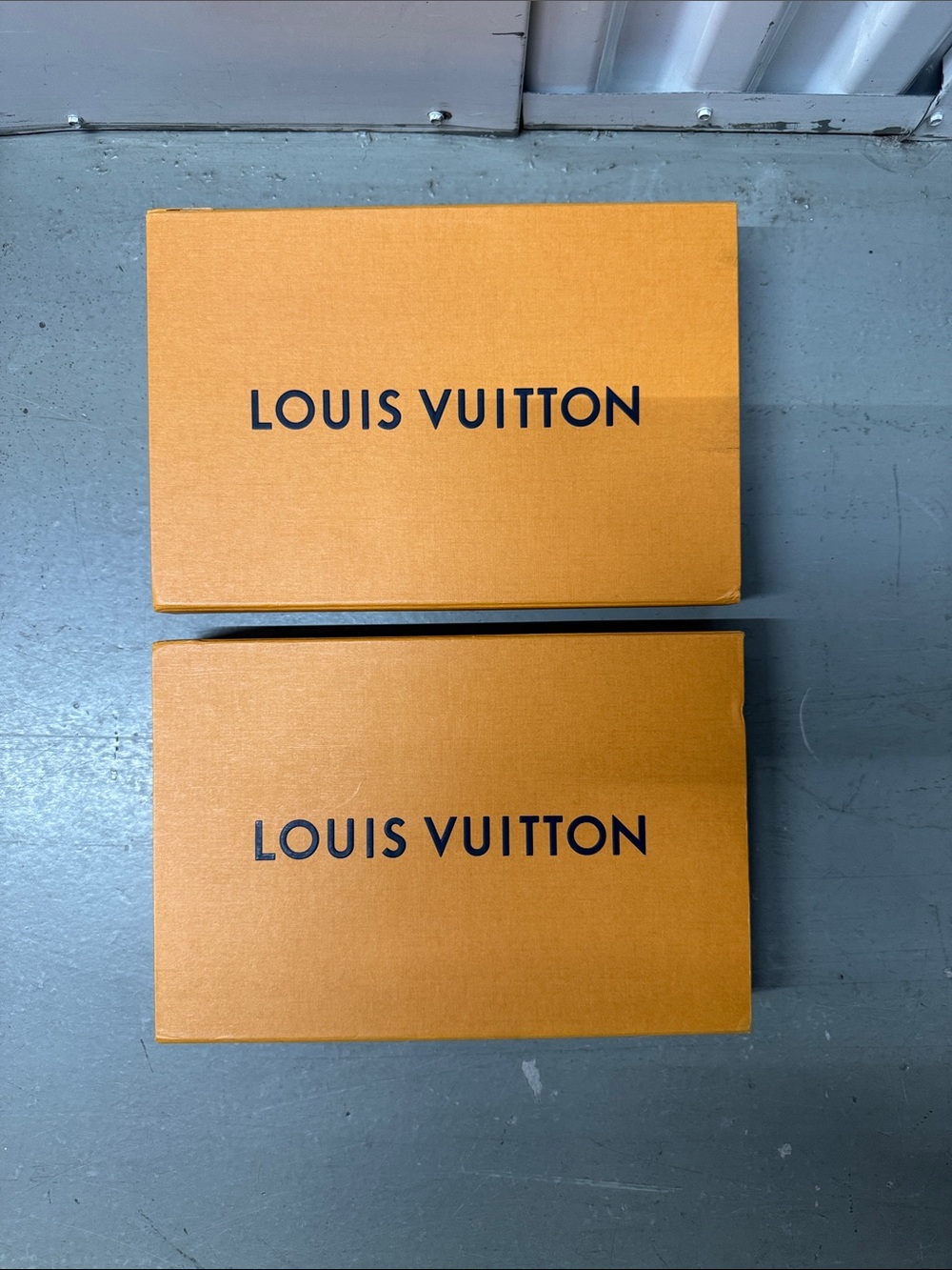 Authentic Louis Vuitton empty gift/storage boxes  12” L × 8” W
